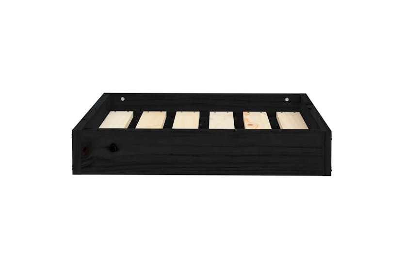 Vidaxl Dog Bed Black 515x44x9 Cm Solid Wood Pine Vidaxl Dog Bed Black 515x44x9 Cm Solid Wood Pine