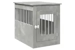 Vidaxl Dog Crate Furniture Concrete Grey 55x80x68 Cm Engineered Wood Vidaxl Dog Crate Furniture Concrete Grey 55x80x68 Cm Engineered Wood