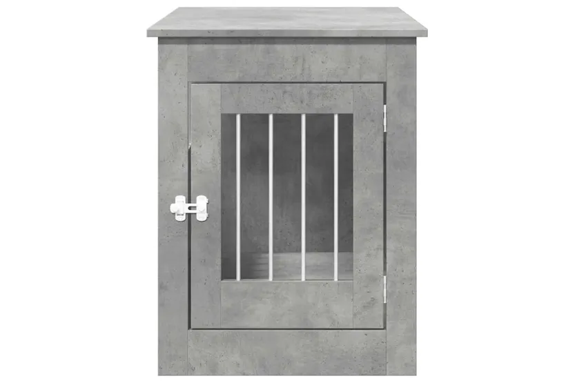Vidaxl Dog Crate Furniture Concrete Grey 55x80x68 Cm Engineered Wood Vidaxl Dog Crate Furniture Concrete Grey 55x80x68 Cm Engineered Wood
