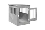 Vidaxl Dog Crate Furniture Concrete Grey 55x80x68 Cm Engineered Wood Vidaxl Dog Crate Furniture Concrete Grey 55x80x68 Cm Engineered Wood