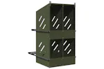 Vidaxl Chicken Nesting Box With 4 Compartments Olive Green Metal Vidaxl Chicken Nesting Box With 4 Compartments Olive Green Metal