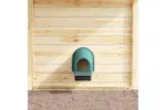 Vidaxl Chicken Nesting Boxes 4 Pcs Wall-mounted Dark Green Plastic Vidaxl Chicken Nesting Boxes 4 Pcs Wall-mounted Dark Green Plastic