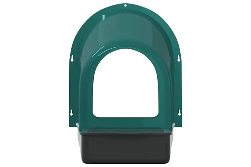 Vidaxl Chicken Nesting Boxes 4 Pcs Wall-mounted Dark Green Plastic Vidaxl Chicken Nesting Boxes 4 Pcs Wall-mounted Dark Green Plastic