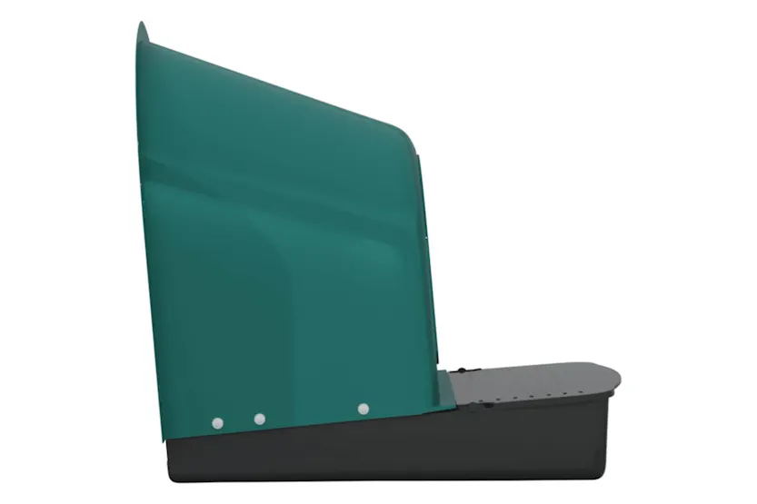 Vidaxl Chicken Nesting Boxes 4 Pcs Wall-mounted Dark Green Plastic Vidaxl Chicken Nesting Boxes 4 Pcs Wall-mounted Dark Green Plastic