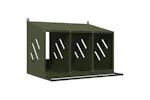Vidaxl Chicken Nesting Box With 3 Compartments Olive Green Metal Vidaxl Chicken Nesting Box With 3 Compartments Olive Green Metal