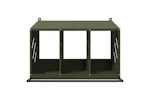 Vidaxl Chicken Nesting Box With 3 Compartments Olive Green Metal Vidaxl Chicken Nesting Box With 3 Compartments Olive Green Metal