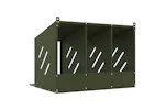 Vidaxl Chicken Nesting Box With 3 Compartments Olive Green Metal Vidaxl Chicken Nesting Box With 3 Compartments Olive Green Metal