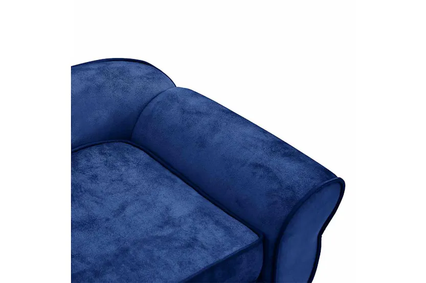 Vidaxl Dog Sofa Blue 72x45x30 Cm Plush Vidaxl Dog Sofa Blue 72x45x30 Cm Plush