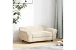 Vidaxl Dog Sofa Cream 72x45x30 Cm Plush Vidaxl Dog Sofa Cream 72x45x30 Cm Plush