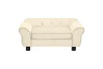 Vidaxl Dog Sofa Cream 72x45x30 Cm Plush Vidaxl Dog Sofa Cream 72x45x30 Cm Plush