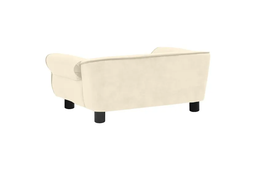 Vidaxl Dog Sofa Cream 72x45x30 Cm Plush Vidaxl Dog Sofa Cream 72x45x30 Cm Plush