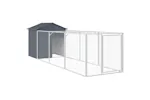 Vidaxl Dog House With Roof Anthracite 117x405x123 Cm Galvanised Steel Vidaxl Dog House With Roof Anthracite 117x405x123 Cm Galvanised Steel