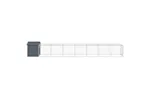 Vidaxl Chicken Cage With Run Anthracite 117x813x123 Cm Galvanised Steel Vidaxl Chicken Cage With Run Anthracite 117x813x123 Cm Galvanised Steel