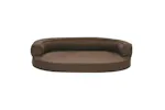 Vidaxl Ergonomic Dog Bed Mattress 75x53 Cm Linen Look Brown Vidaxl Ergonomic Dog Bed Mattress 75x53 Cm Linen Look Brown