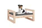 Vidaxl Dog Bed 555x455x28 Cm Solid Pine Wood Vidaxl Dog Bed 555x455x28 Cm Solid Pine Wood