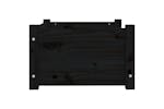 Vidaxl Dog Bed Black 555x455x28 Cm Solid Pine Wood Vidaxl Dog Bed Black 555x455x28 Cm Solid Pine Wood