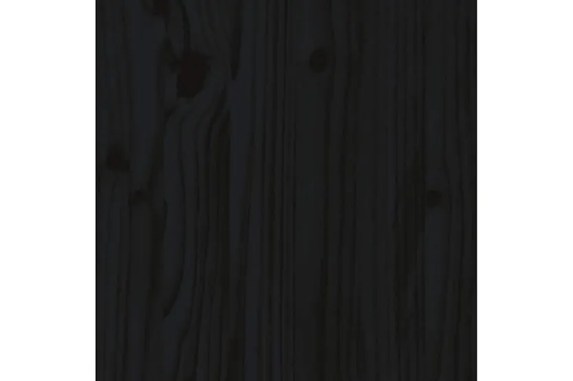 Vidaxl Dog Bed Black 655x505x70 Cm Solid Wood Pine Vidaxl Dog Bed Black 655x505x70 Cm Solid Wood Pine