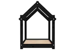 Vidaxl Dog Bed Black 71x55x70 Cm Solid Wood Pine Vidaxl Dog Bed Black 71x55x70 Cm Solid Wood Pine