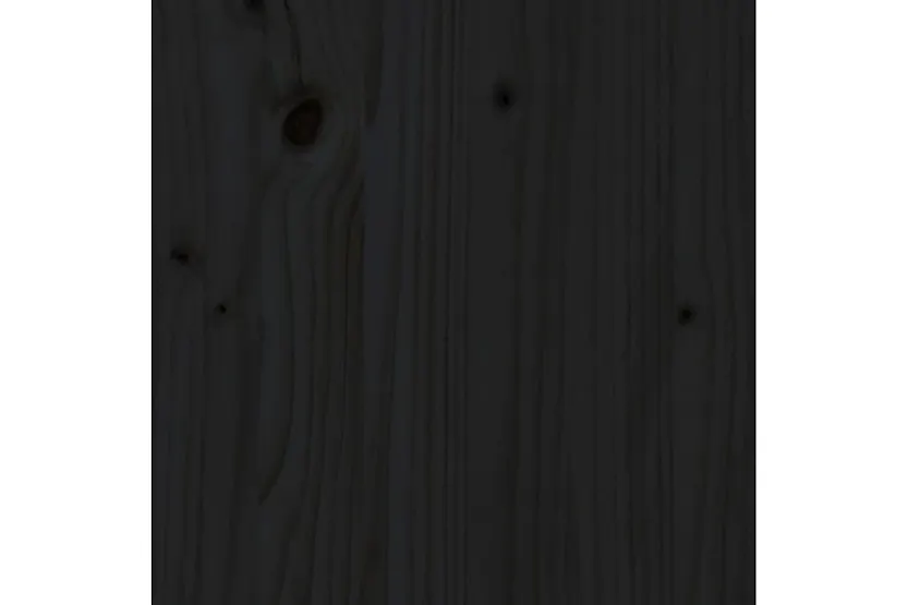 Vidaxl Dog Bed Black 71x55x70 Cm Solid Wood Pine Vidaxl Dog Bed Black 71x55x70 Cm Solid Wood Pine