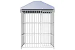 Vidaxl Outdoor Dog Kennel With Roof 150x150x200 Cm Vidaxl Outdoor Dog Kennel With Roof 150x150x200 Cm