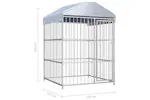 Vidaxl Outdoor Dog Kennel With Roof 150x150x200 Cm Vidaxl Outdoor Dog Kennel With Roof 150x150x200 Cm