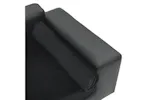 Vidaxl Dog Sofa Dark Grey 81x43x31 Cm Plush And Faux Leather Vidaxl Dog Sofa Dark Grey 81x43x31 Cm Plush And Faux Leather