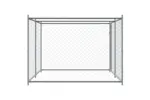 Vidaxl Dog Cage With Door Grey 4x2x15 M Galvanised Steel Vidaxl Dog Cage With Door Grey 4x2x15 M Galvanised Steel
