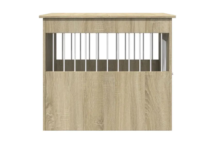 Vidaxl Dog Crate Furniture Sonoma Oak 55x80x68 Cm Engineered Wood Vidaxl Dog Crate Furniture Sonoma Oak 55x80x68 Cm Engineered Wood