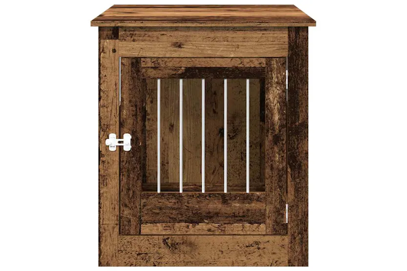 Vidaxl Dog Crate Furniture Old Wood 645x80x71 Cm Engineered Wood Vidaxl Dog Crate Furniture Old Wood 645x80x71 Cm Engineered Wood