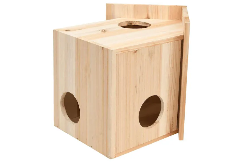 Vidaxl Squirrel House Solid Firwood 26x25x29 Cm Vidaxl Squirrel House Solid Firwood 26x25x29 Cm