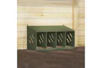 Vidaxl Chicken Nesting Box With 4 Compartments Olive Green Metal Vidaxl Chicken Nesting Box With 4 Compartments Olive Green Metal