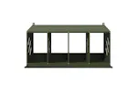 Vidaxl Chicken Nesting Box With 4 Compartments Olive Green Metal Vidaxl Chicken Nesting Box With 4 Compartments Olive Green Metal