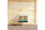 Vidaxl Chicken Nesting Box 2 Compartments Wall-mounted Galvanised Steel Vidaxl Chicken Nesting Box 2 Compartments Wall-mounted Galvanised Steel