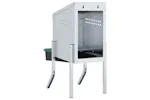 Vidaxl Chicken Nesting Box 1 Compartment With Legs Galvanised Steel Vidaxl Chicken Nesting Box 1 Compartment With Legs Galvanised Steel