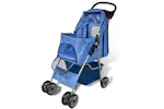 Vidaxl Dog Stroller 15 Kg Blue Vidaxl Dog Stroller 15 Kg Blue