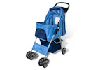 Vidaxl Dog Stroller 15 Kg Blue Vidaxl Dog Stroller 15 Kg Blue