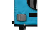 Vidaxl Pet Bike Trailer Blue And Grey Oxford Fabric And Iron Vidaxl Pet Bike Trailer Blue And Grey Oxford Fabric And Iron