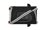 Vidaxl Pet Bike Trailer Black And Grey Oxford Fabric And Iron Vidaxl Pet Bike Trailer Black And Grey Oxford Fabric And Iron