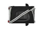Vidaxl Pet Bike Trailer Grey And Black Oxford Fabric And Iron Vidaxl Pet Bike Trailer Grey And Black Oxford Fabric And Iron
