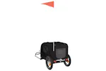 Vidaxl Pet Bike Trailer Black Oxford Fabric And Iron Vidaxl Pet Bike Trailer Black Oxford Fabric And Iron