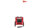 Vidaxl Pet Bike Trailer Red And Grey Oxford Fabric And Iron Vidaxl Pet Bike Trailer Red And Grey Oxford Fabric And Iron