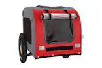 Vidaxl Pet Bike Trailer Red And Grey Oxford Fabric And Iron Vidaxl Pet Bike Trailer Red And Grey Oxford Fabric And Iron