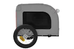 Vidaxl Pet Bike Trailer Red And Grey Oxford Fabric And Iron Vidaxl Pet Bike Trailer Red And Grey Oxford Fabric And Iron