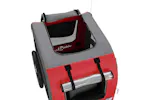 Vidaxl Pet Bike Trailer Red And Grey Oxford Fabric And Iron Vidaxl Pet Bike Trailer Red And Grey Oxford Fabric And Iron