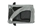 Vidaxl Pet Bike Trailer Grey Oxford Fabric And Iron Vidaxl Pet Bike Trailer Grey Oxford Fabric And Iron