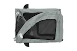 Vidaxl Pet Bike Trailer Grey Oxford Fabric And Iron Vidaxl Pet Bike Trailer Grey Oxford Fabric And Iron