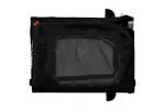 Vidaxl Pet Bike Trailer Black Oxford Fabric And Iron Vidaxl Pet Bike Trailer Black Oxford Fabric And Iron