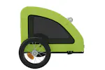 Vidaxl Pet Bike Trailer Green Oxford Fabric And Iron Vidaxl Pet Bike Trailer Green Oxford Fabric And Iron