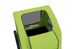 Vidaxl Pet Bike Trailer Green Oxford Fabric And Iron Vidaxl Pet Bike Trailer Green Oxford Fabric And Iron