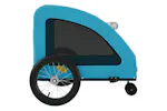 Vidaxl Pet Bike Trailer Blue Oxford Fabric And Iron Vidaxl Pet Bike Trailer Blue Oxford Fabric And Iron